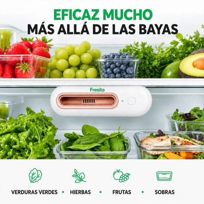 Fresito™ – Mantén tus alimentos frescos hasta 4 veces más tiempo.