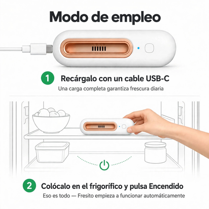 Fresito™ – Mantén tus alimentos frescos hasta 4 veces más tiempo.
