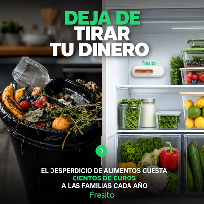 Fresito™ – Mantén tus alimentos frescos hasta 4 veces más tiempo.