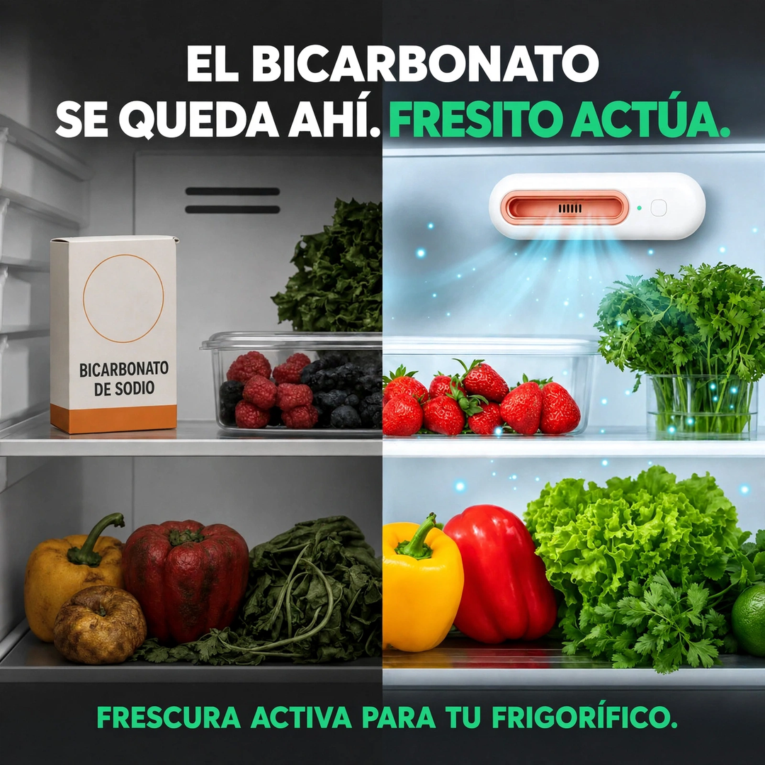 Fresito™ – Mantén tus alimentos frescos hasta 4 veces más tiempo.