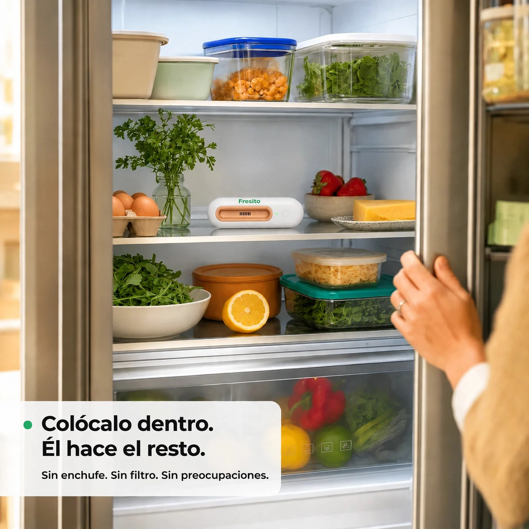 Fresito™ – Mantén tus alimentos frescos hasta 4 veces más tiempo.