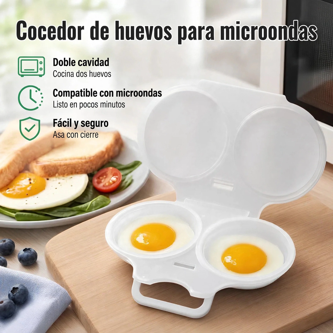 Fresito™ – Cocedor de Huevos para Microondas